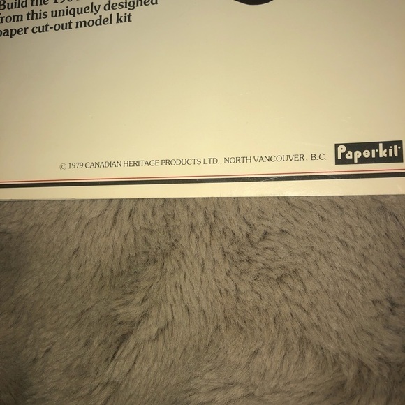 VTG 70s Ford 1904 Model C Cut Out Model Kit 1979 Canadian Heritage Products - Picture 2 of 12